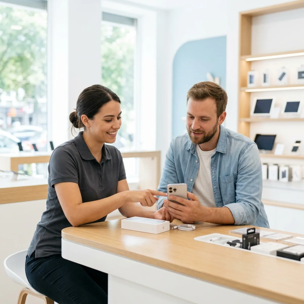 Asesoría al recoger tu equipo Samsung